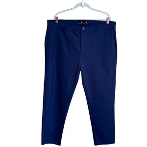 Under 5'10 Mens Performance Stretch Dress‎ Golf Pants 38x25 (40X27) Navy Chino